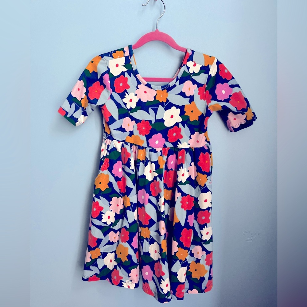 Hanna Andersson Girls Dress Size 120 (6-7)